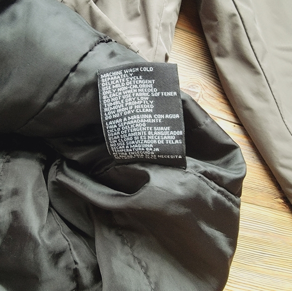 Womens Zip Front Hooded Winter Coat Jacket Gray Large INTL d.e.t.a.i.l.s - Picture 3 of 11